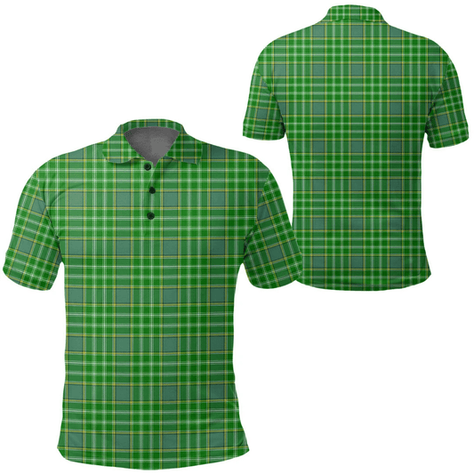 Currie Tartan Plaid Polo Shirt