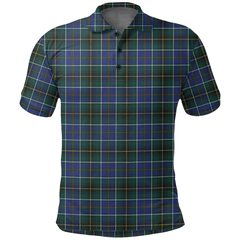 MacInnes Modern Tartan Plaid Polo Shirt