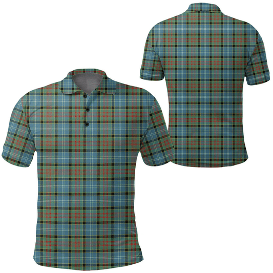 Paisley District Tartan Plaid Polo Shirt