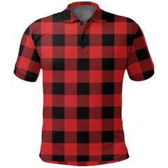 Rob Roy MacGregor Modern Tartan Plaid Polo Shirt