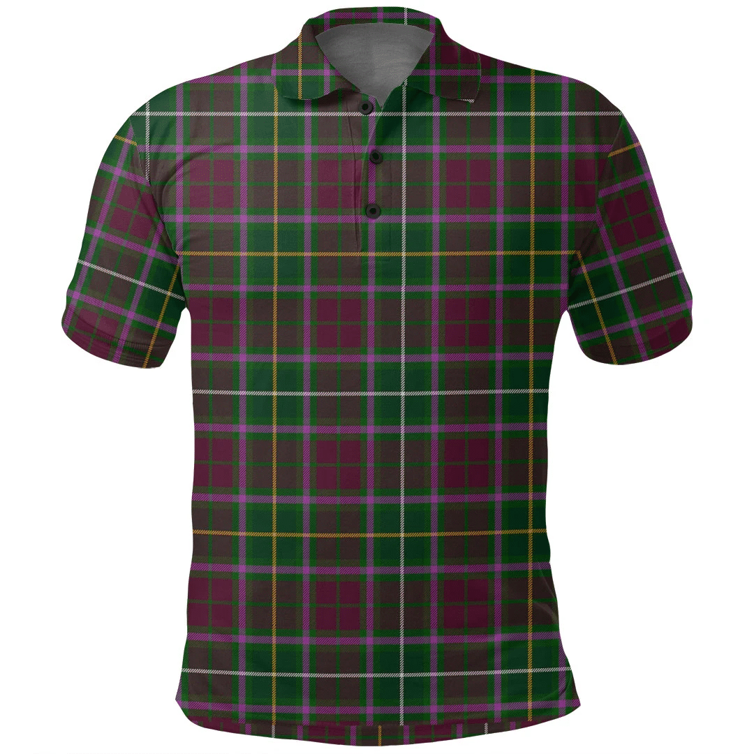 Crosbie Tartan Plaid Polo Shirt