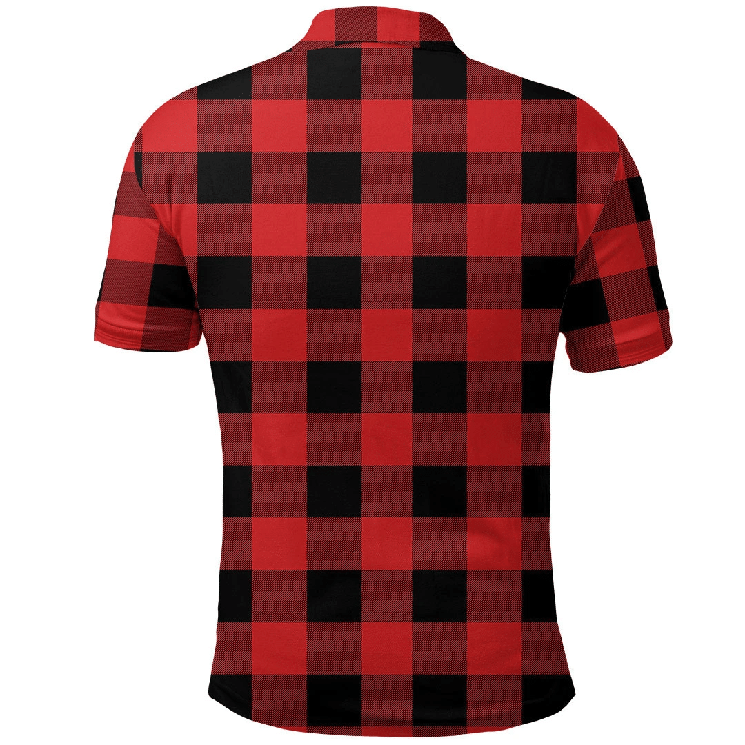 Rob Roy MacGregor Modern Tartan Plaid Polo Shirt