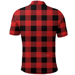 Rob Roy MacGregor Modern Tartan Plaid Polo Shirt