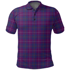 Pride of Glencoe Tartan Plaid Polo Shirt