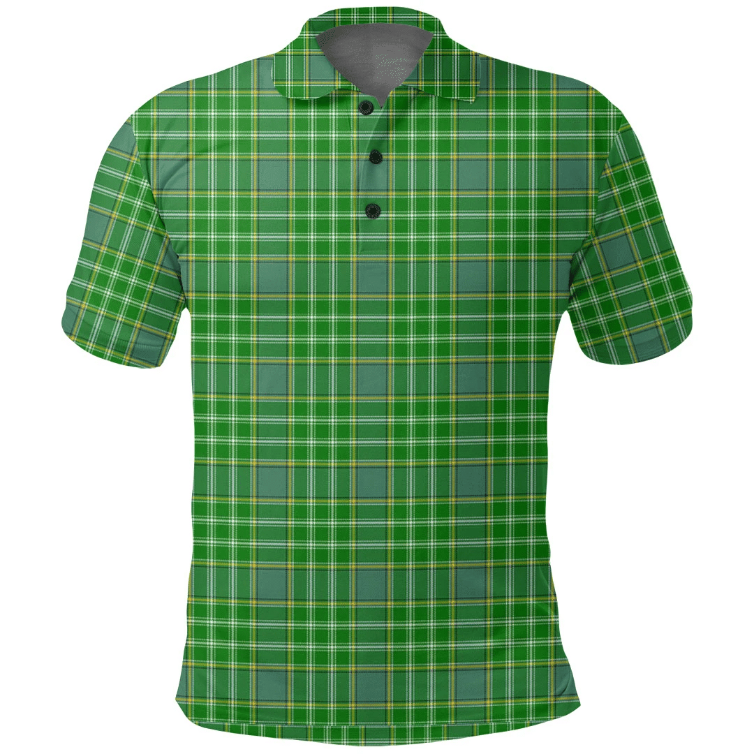 Currie Tartan Plaid Polo Shirt