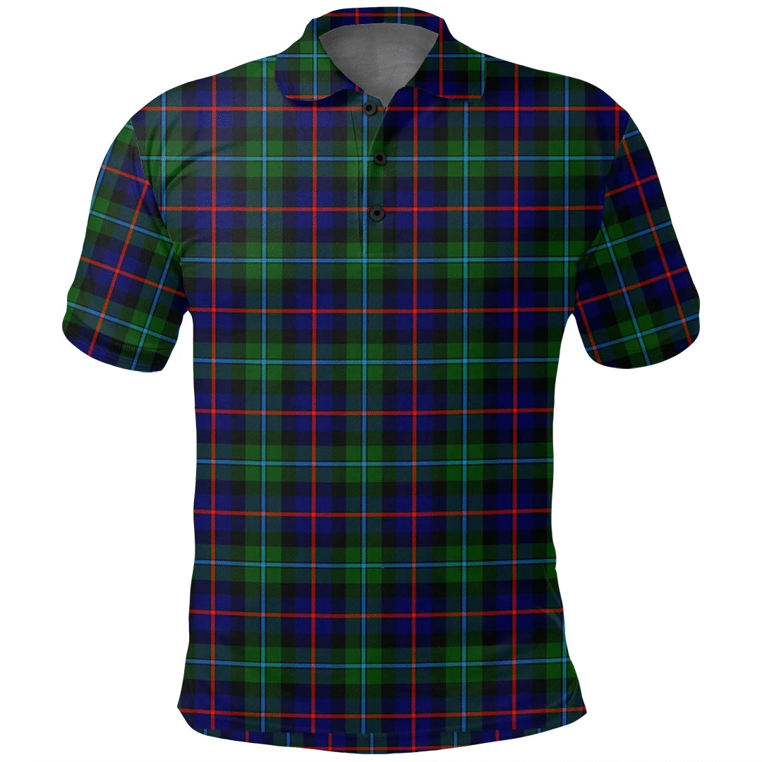 Campbell of Cawdor Modern Tartan Plaid Polo Shirt