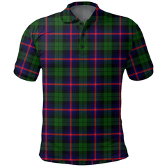 Urquhart Modern Tartan Plaid Polo Shirt