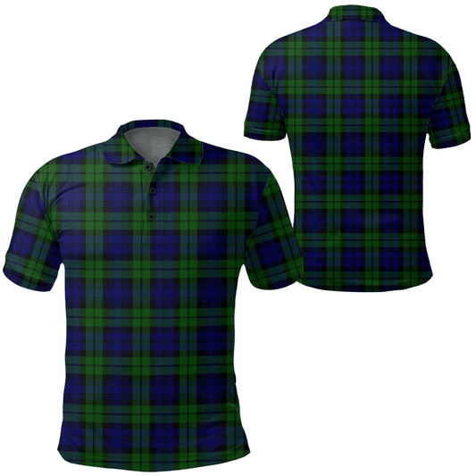 Campbell Modern Tartan Plaid Polo Shirt