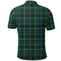 Stewart Hunting Modern Tartan Plaid Polo Shirt