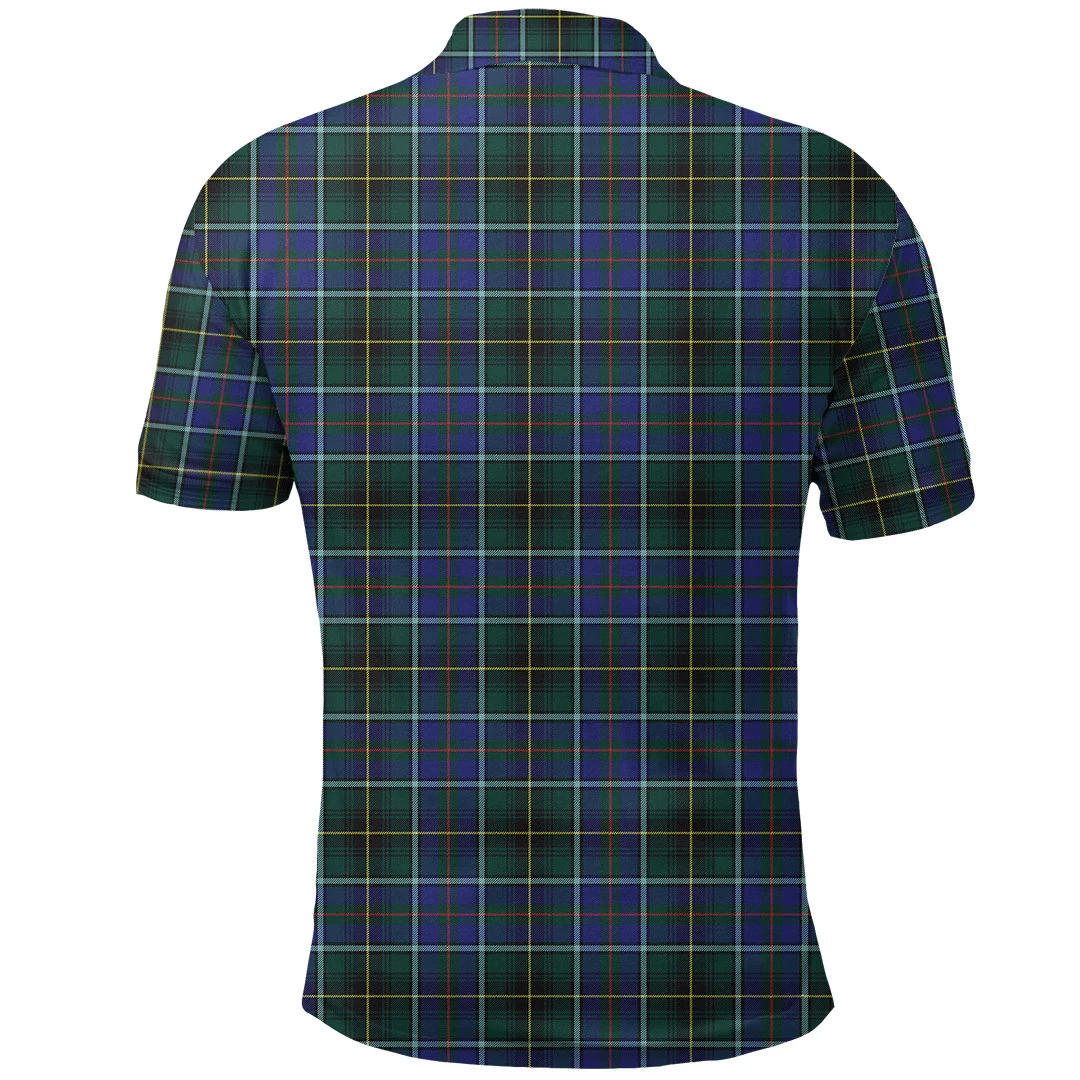 MacInnes Modern Tartan Plaid Polo Shirt