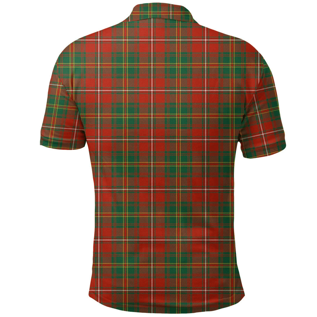 Hay Ancient Tartan Plaid Polo Shirt