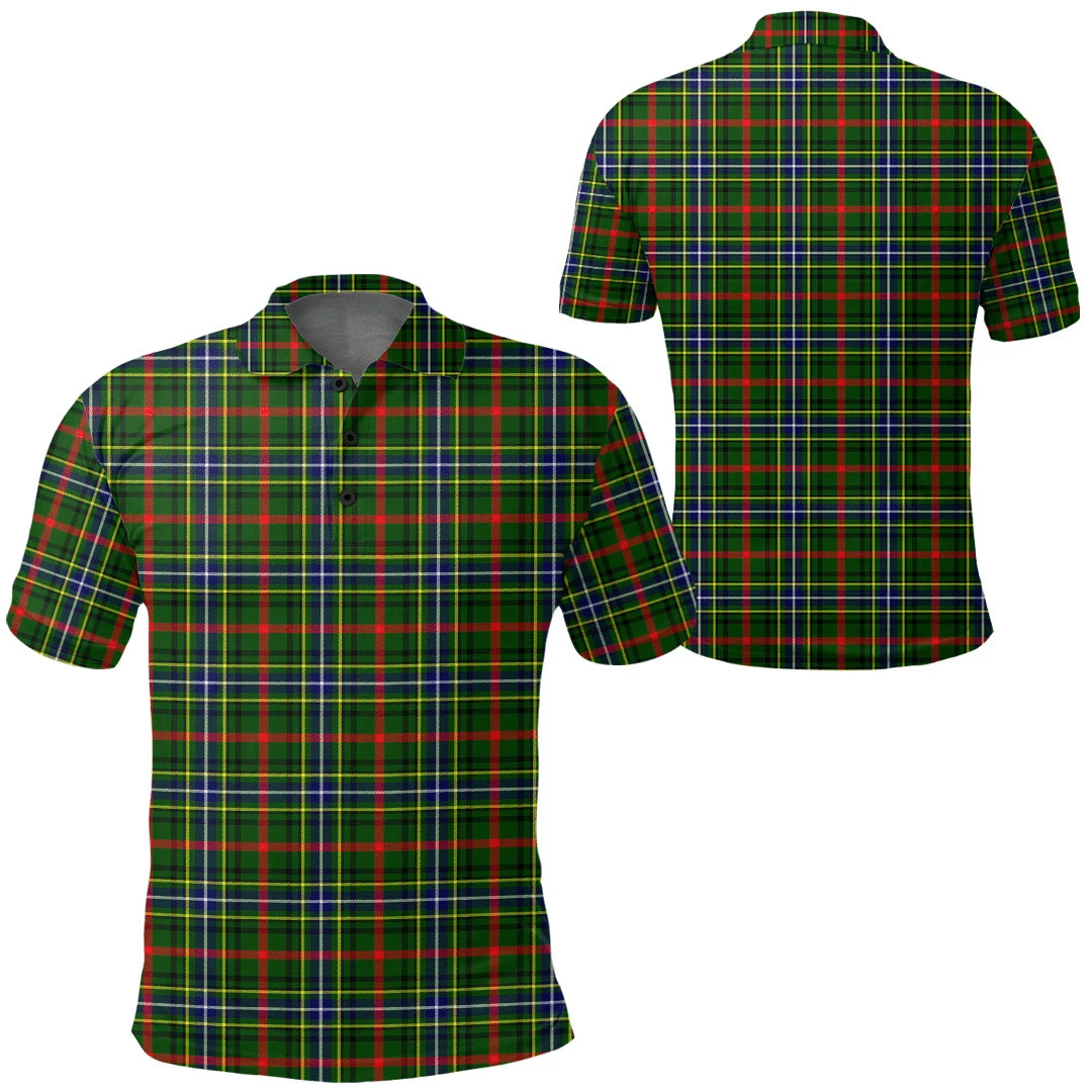 Bisset Tartan Plaid Polo Shirt