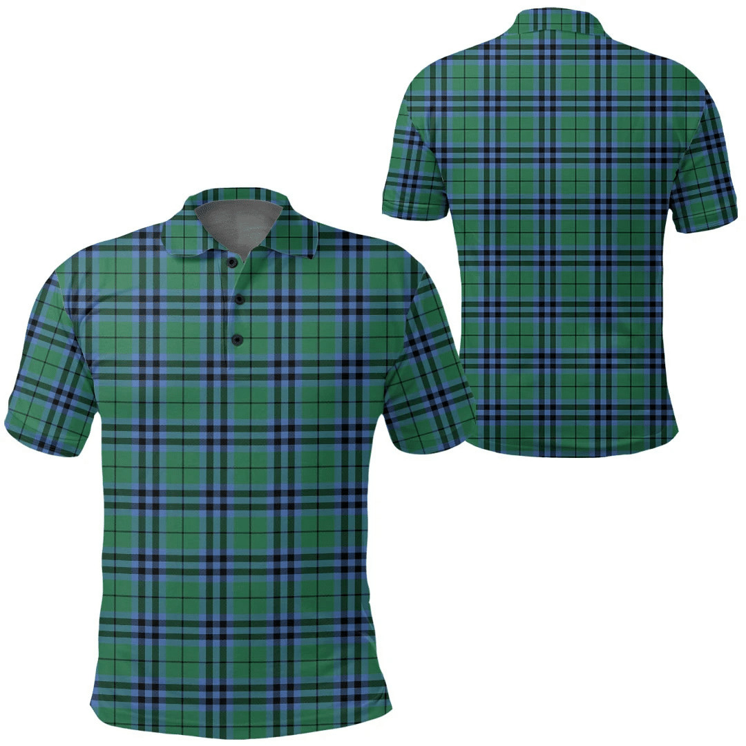 Keith Ancient Tartan Plaid Polo Shirt