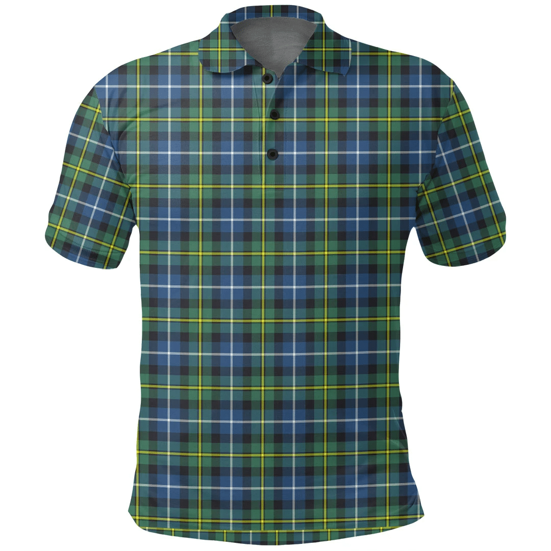 MacNeill of Barra Ancient Tartan Plaid Polo Shirt