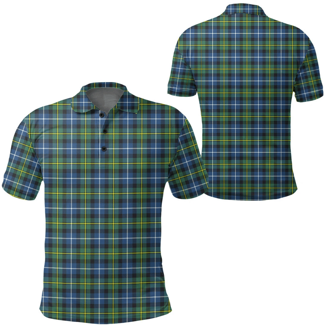 MacNeill of Barra Ancient Tartan Plaid Polo Shirt