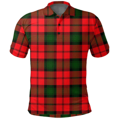 Kerr Modern Tartan Plaid Polo Shirt