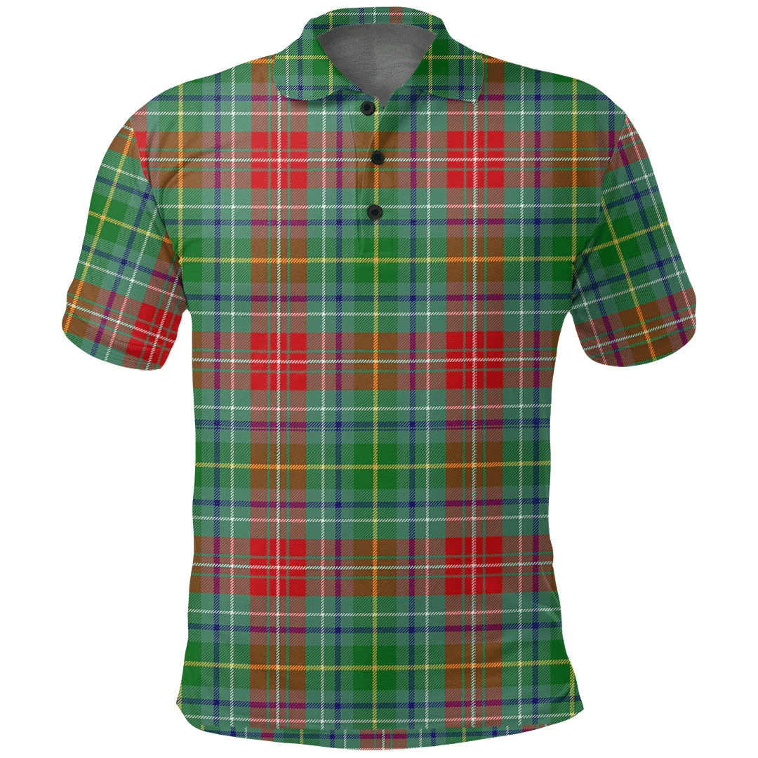 Muirhead Tartan Plaid Polo Shirt