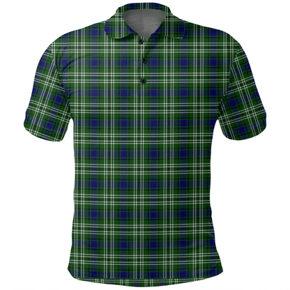 Tweedside District Tartan Plaid Polo Shirt