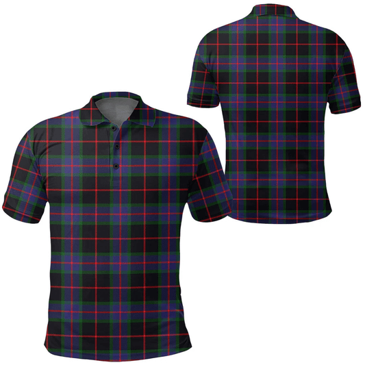 Nairn Tartan Plaid Polo Shirt