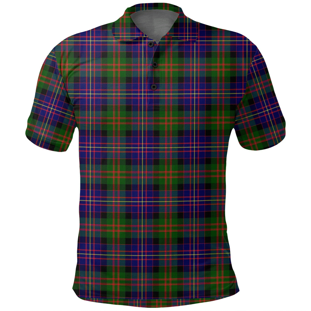 Cameron of Erracht Modern Tartan Plaid Polo Shirt