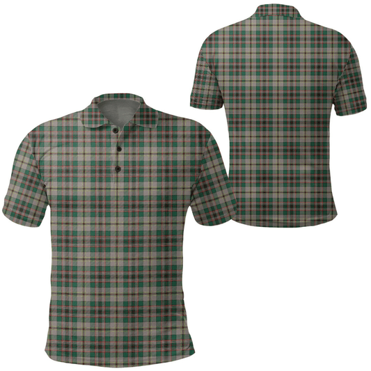 Craig Ancient Tartan Plaid Polo Shirt