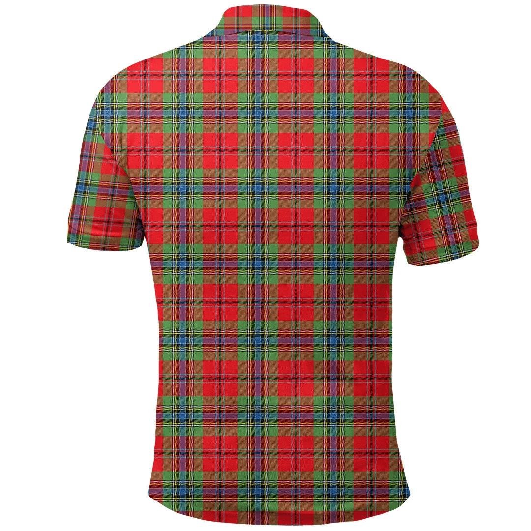 MacLean of Duart Modern Tartan Plaid Polo Shirt