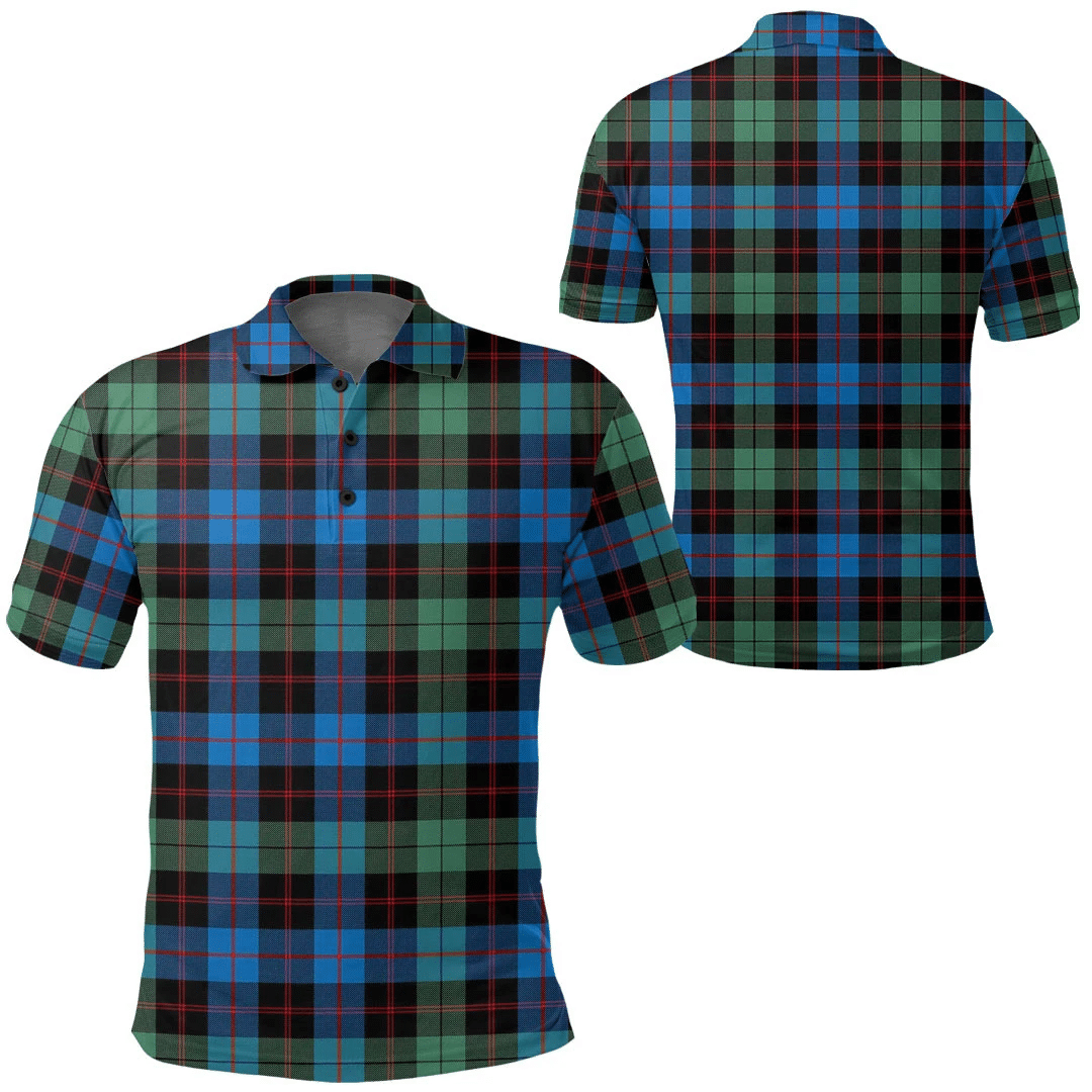 Guthrie Ancient Tartan Plaid Polo Shirt