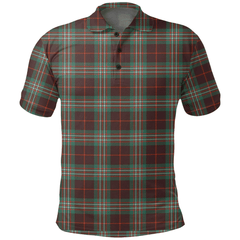 SCOTT BROWN ANCIENT Tartan Plaid Polo Shirt