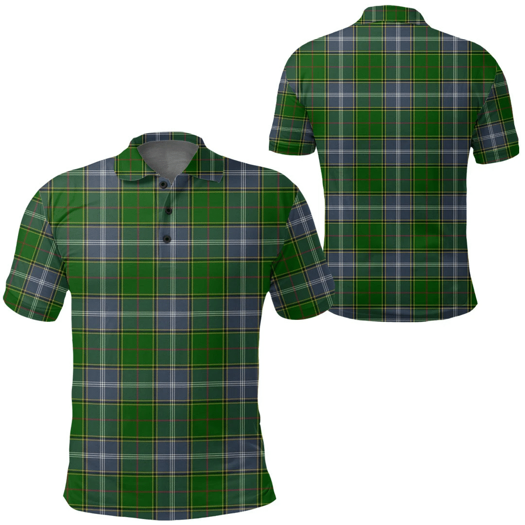 Pringle Tartan Plaid Polo Shirt