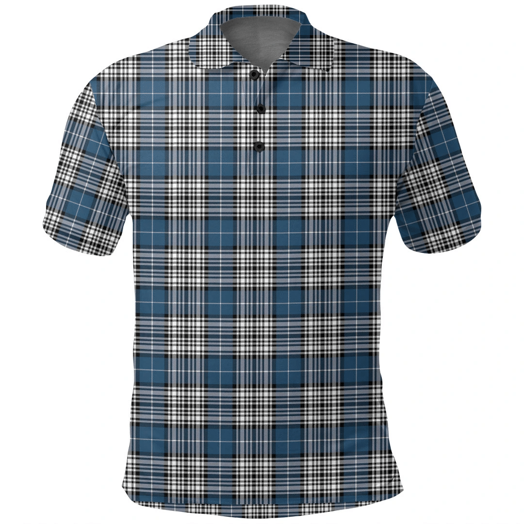 Napier Modern Tartan Plaid Polo Shirt