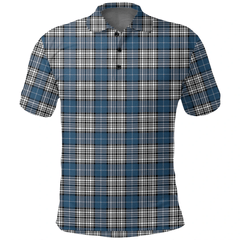 Napier Modern Tartan Plaid Polo Shirt