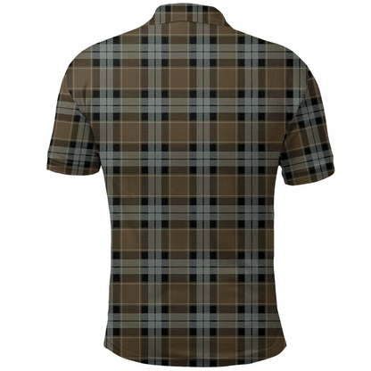 Graham of Menteith Weathered Tartan Plaid Polo Shirt