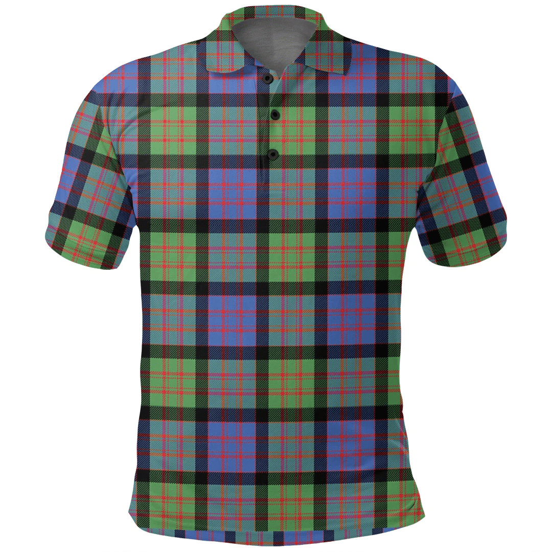 MacDonald Ancient Tartan Plaid Polo Shirt