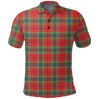 MacLean of Duart Modern Tartan Plaid Polo Shirt