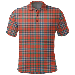 MacFarlane Ancient Tartan Plaid Polo Shirt