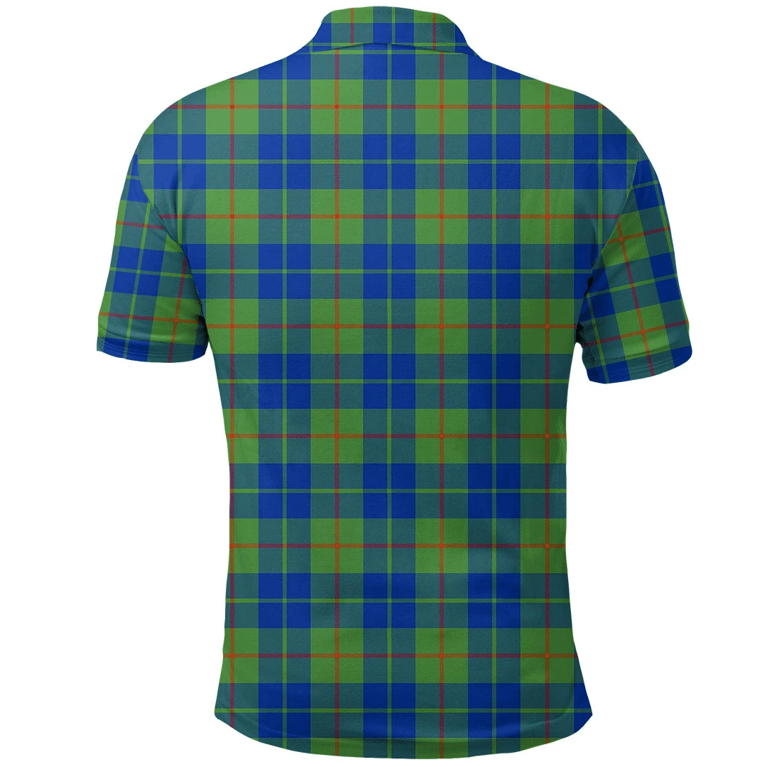 Barclay Hunting Ancient Tartan Plaid Polo Shirt