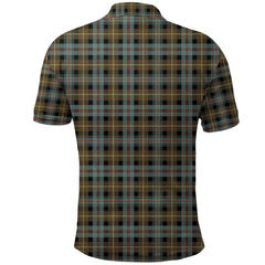 Farquharson Weathered Tartan Plaid Polo Shirt