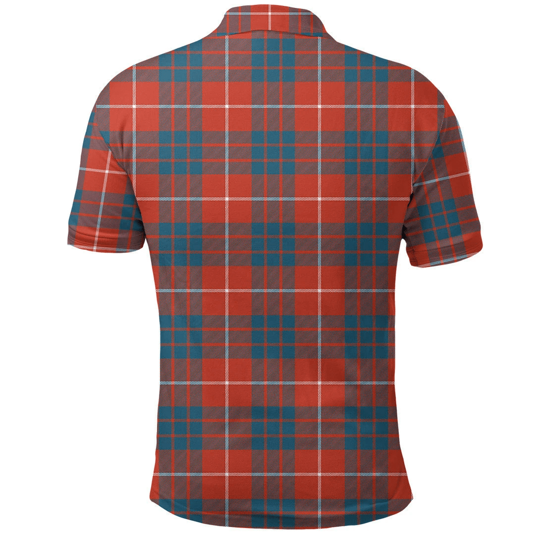 Hamilton Ancient Tartan Plaid Polo Shirt