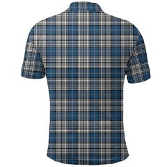 Napier Modern Tartan Plaid Polo Shirt