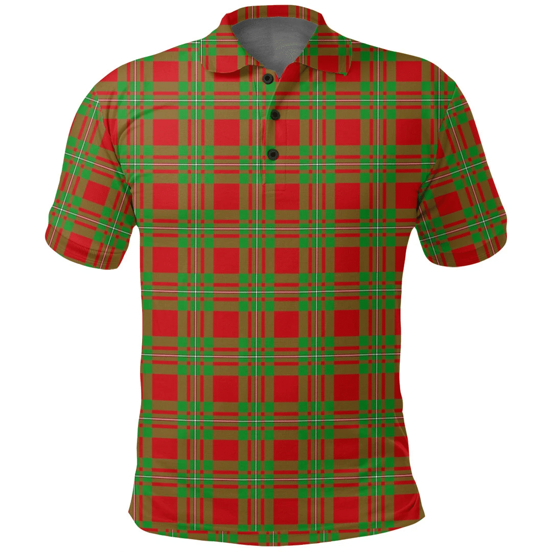 MacGregor Modern Tartan Plaid Polo Shirt