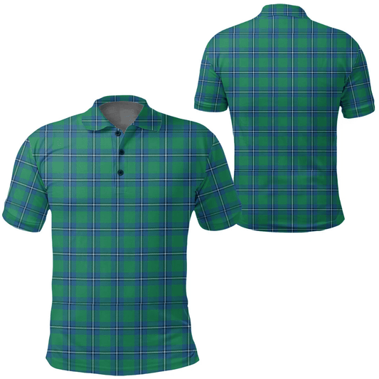 Irvine Ancient Tartan Plaid Polo Shirt