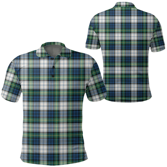 Gordon Dress Ancient Tartan Plaid Polo Shirt