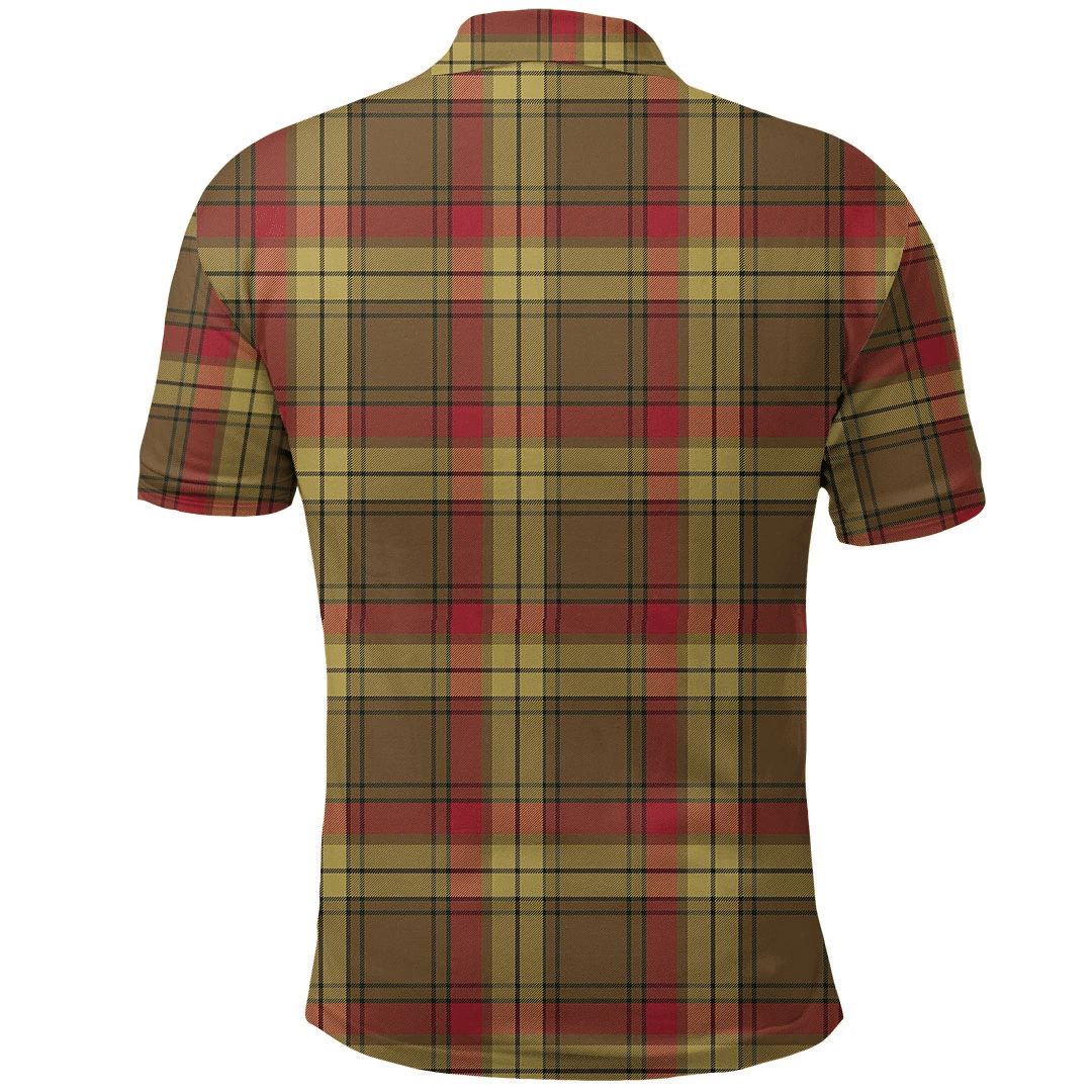 MacMillan Old Weathered Tartan Plaid Polo Shirt