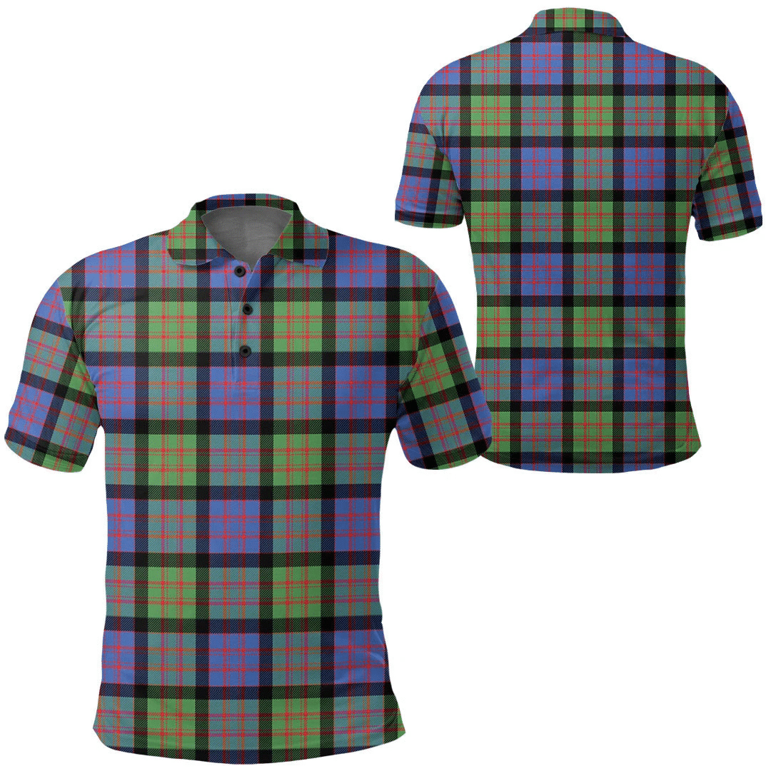 MacDonald Ancient Tartan Plaid Polo Shirt