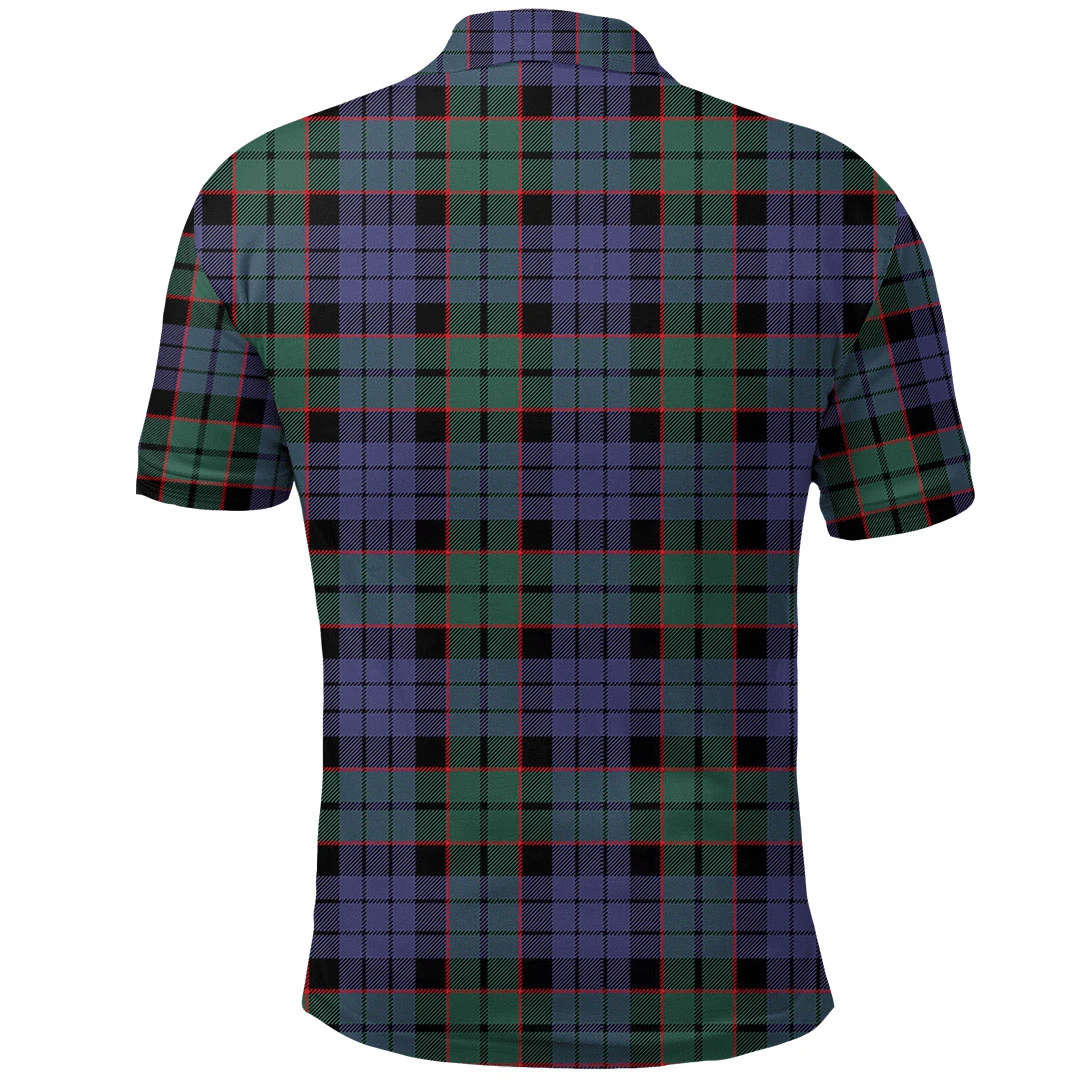 Fletcher Modern Tartan Plaid Polo Shirt