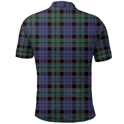 Fletcher Modern Tartan Plaid Polo Shirt