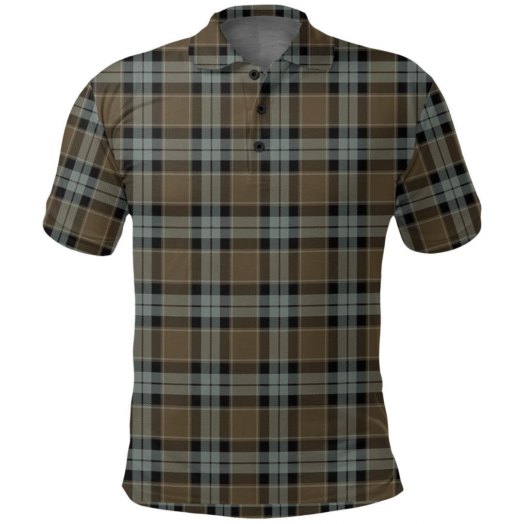 Graham of Menteith Weathered Tartan Plaid Polo Shirt