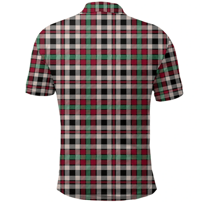 Borthwick Dress Ancient Tartan Plaid Polo Shirt