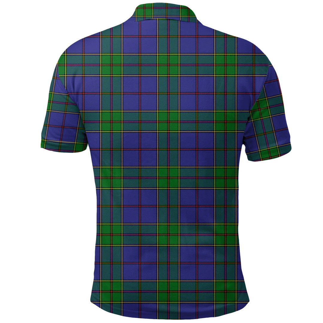 Strachan Tartan Plaid Polo Shirt