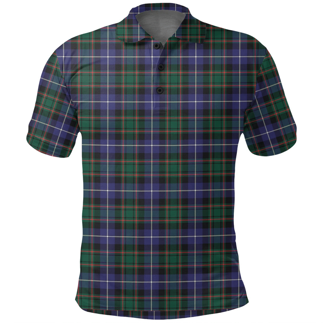 MacRae Hunting Modern Tartan Plaid Polo Shirt